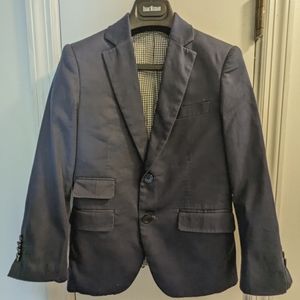 Isaac Mizrahi Navy Suit - boys 7